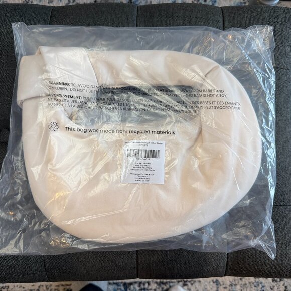 🆕 Melie Bianco Alexandra Top Handle Bag in Cream Vegan Leather - Picture 9 of 9